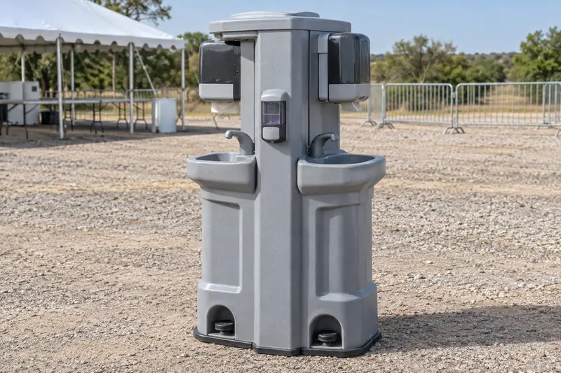 Freestanding portable handwashing equipment